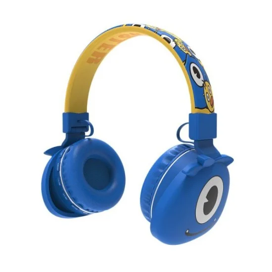 Goui Bluetooth Headphones For Kids, Blue Cartoon